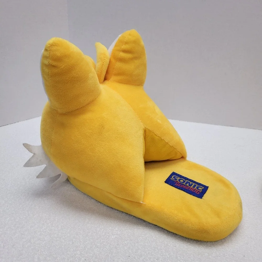 Sonic the Hedgehog Tails Head‎ plush slippers size S/M